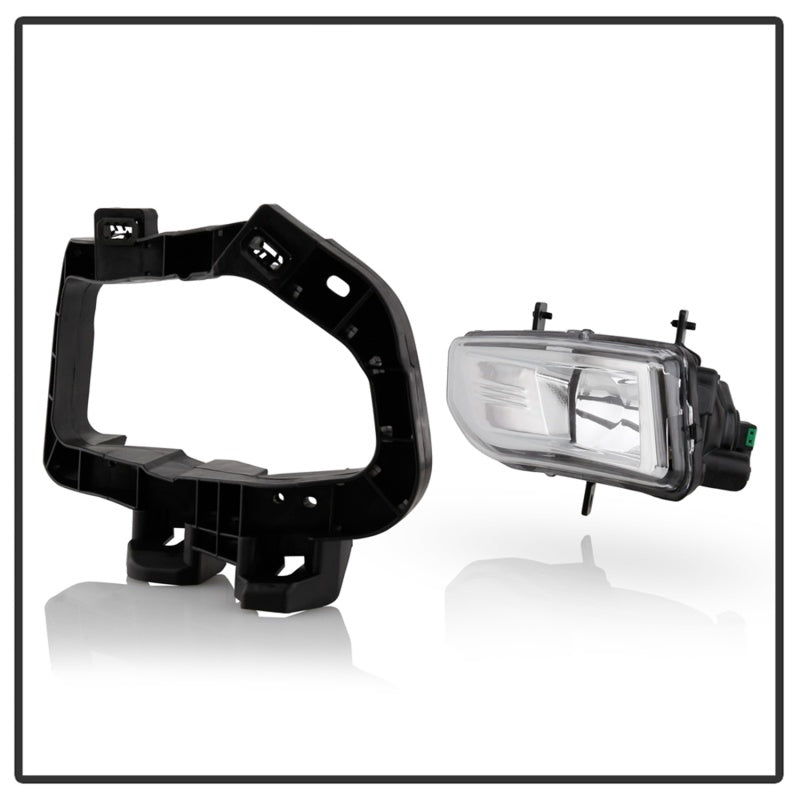 Spyder Nissan Kicks 2018-2020 OEM Style Fog Lights W/OEM Fit Switch - Bulb-H8(Included) - Clear Fog Lights SPYDER