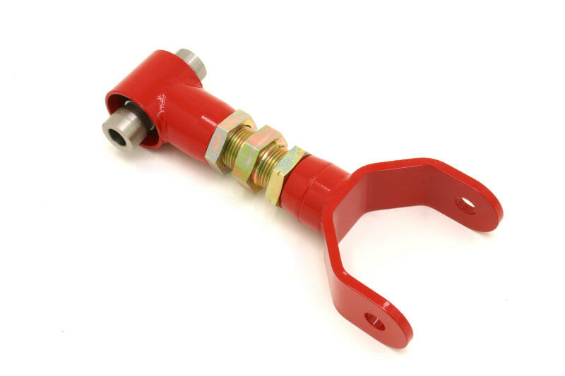 BMR 05-10 S197 Mustang Upper Control Arm On-Car Adj. w/ Spherical Bearings - Red Control Arms BMR Suspension