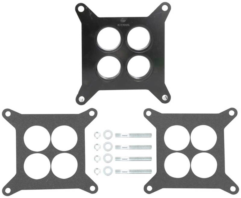 Airaid Holley 4150/4160 Series/ Edelbrock Sq. Flange/ OE Sq. Flange 4BBL PowerAid TB Spacer Throttle Body Spacers Airaid