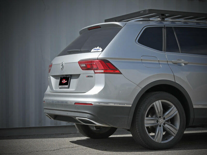 aFe MACH Force-Xp 3in - 2 1/2in SS Cat Back Exhaust System VW Tiguan 18-22 2.0 110in Wheelbase (AWD) Catback aFe