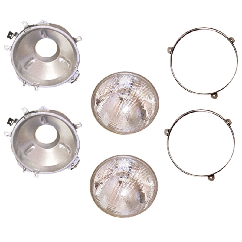Omix Headlight Assemblies 72-86 Jeep CJ Models Headlights OMIX
