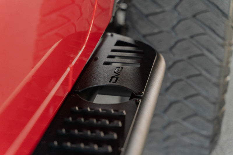 DV8 Offroad 07-18 Jeep Wrangler JK (4 Door Only) OE Plus Side Steps Side Steps DV8 Offroad