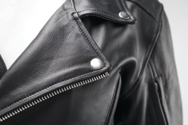 Kuryakyn Leather By River Road Ironclad Classic Leather Jacket Black Womens - Small Jackets - Leather Kuryakyn