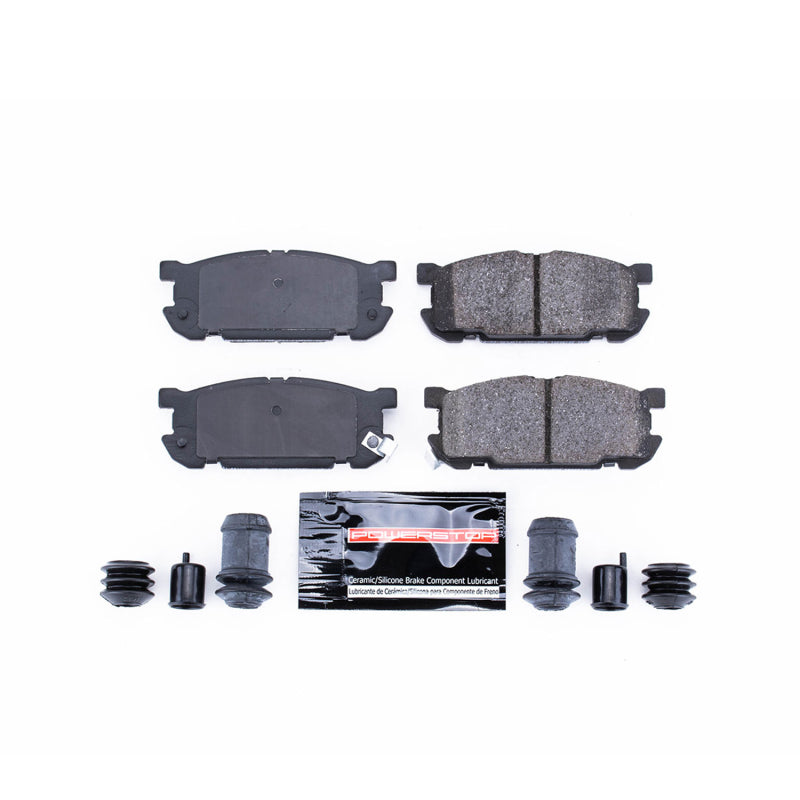 Power Stop 01-05 Mazda Miata Rear Z23 Evolution Sport Brake Pads w/Hardware Brake Pads - Performance PowerStop
