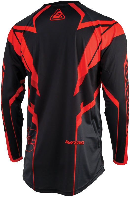 Answer 25 Syncron Envenom Jersey Red/Black - XS Jerseys Answer
