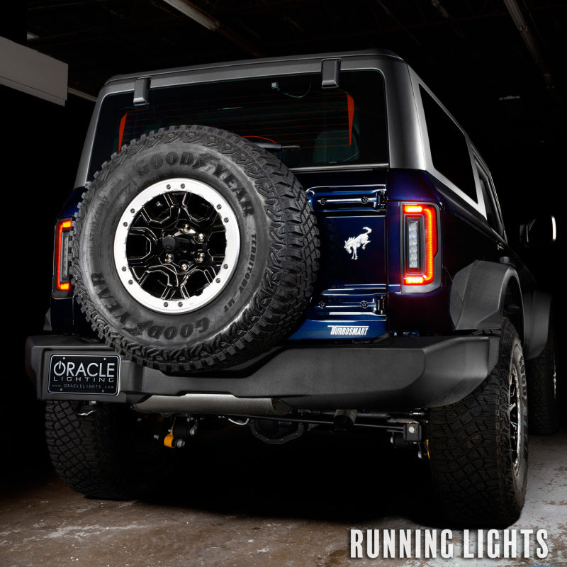 Oracle Lighting 21-22 Ford Bronco Flush Style LED Taillights Tail Lights ORACLE Lighting