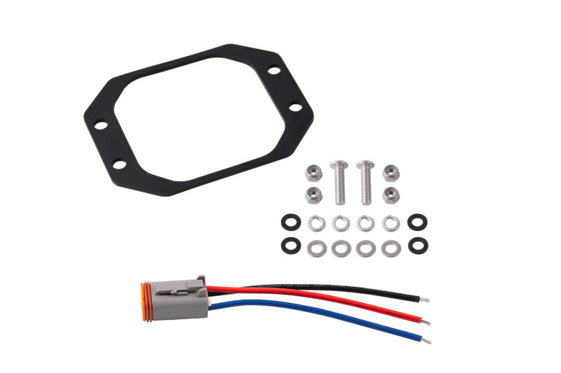 Diode Dynamics SS3 Backlit Flush Mounting Kit ((Single)) Light Mounts Diode Dynamics