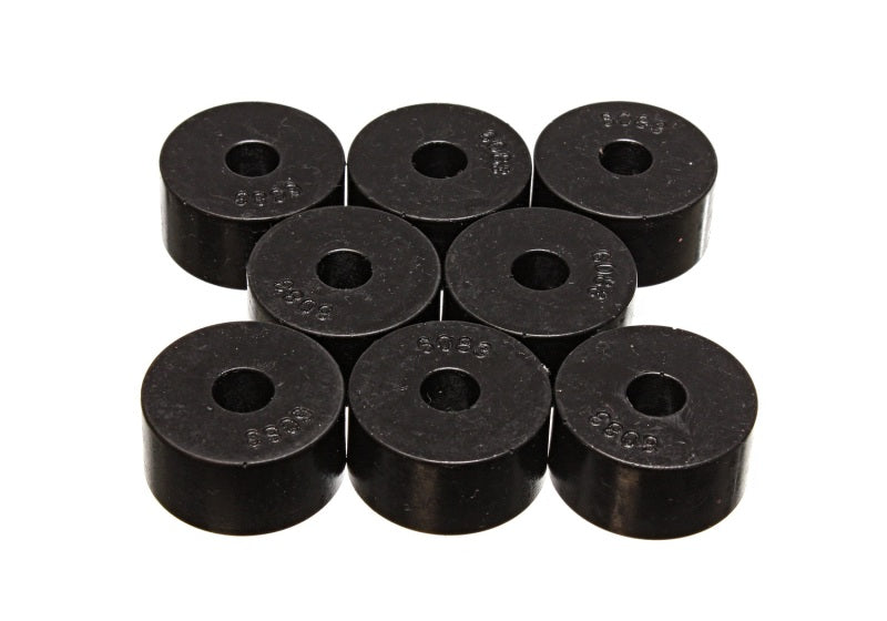 Energy Suspension Pad - Med - 1-1/2in OD x 7/16in ID x 3/4in H - Black Bushing Kits Energy Suspension