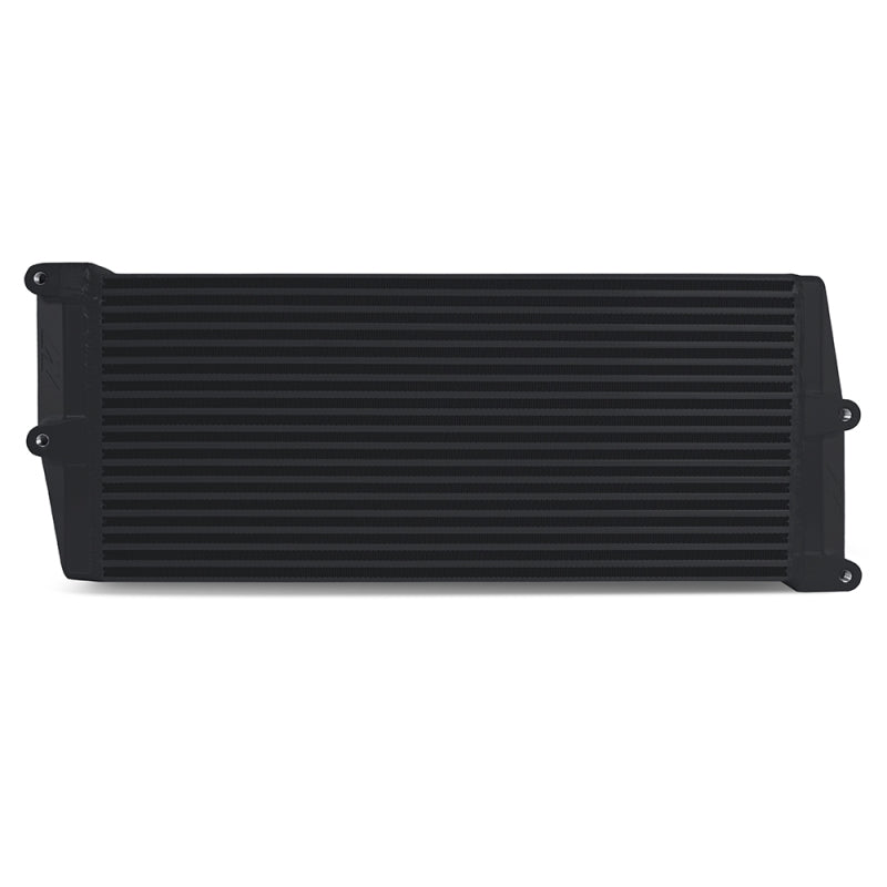 Mishimoto Heavy-Duty Oil Cooler - 17in. Opposite-Side Outlets - Black Oil Coolers Mishimoto