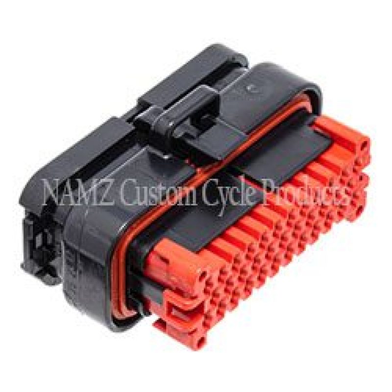 NAMZ AMP 35-Position Plug HD Radio Harness (HD 72384-06BK Ultra Only) Wiring Harnesses NAMZ