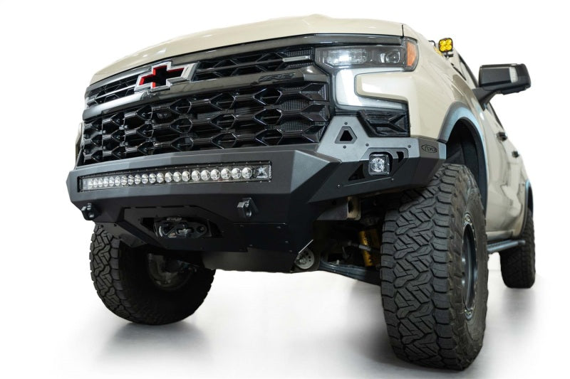 Addictive Desert Designs 2022+ Chevy Silverado 1500 ZR2 Stealth Fighter Front Bumper Bumpers - Steel Addictive Desert Designs