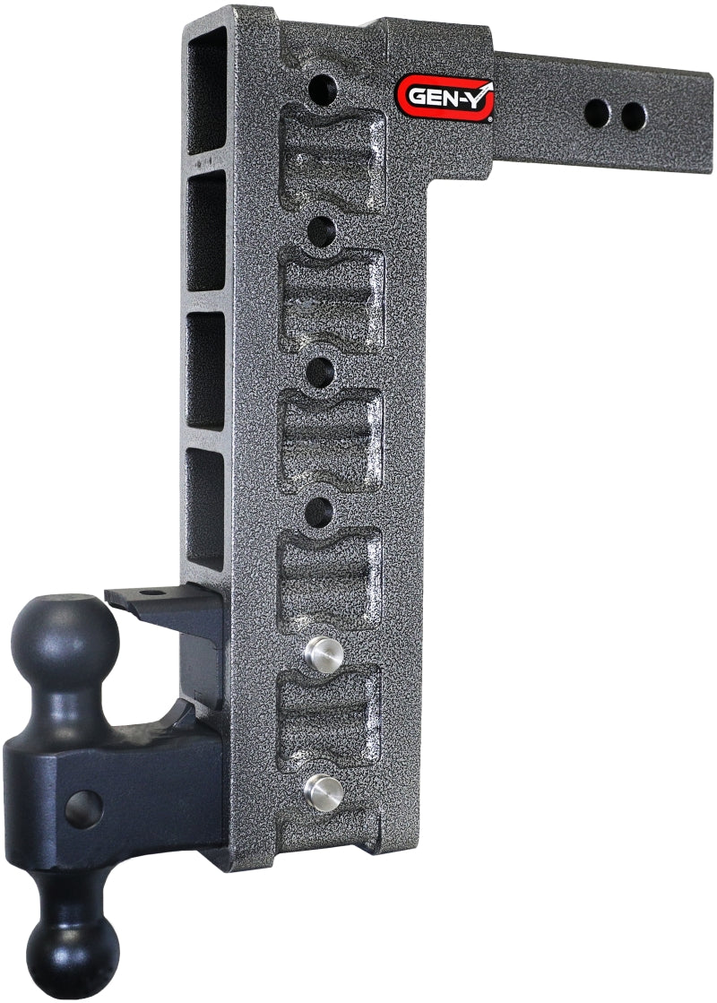 Gen-Y Mega Duty 2.5in Shank 15in Drop 21K Hitch w/Dual-Ball/Pintle Lock/Stabilizer Kit Hitch Receivers GEN-Y Hitch