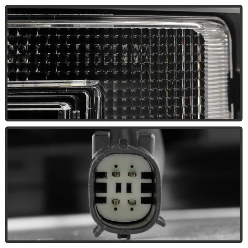 Spyder 21-23 Ford F150 (Halogen w/ Blind Spot) Full LED Tail Lights - Black (ALT-YD-FF15021HALBS-BK) Tail Lights SPYDER