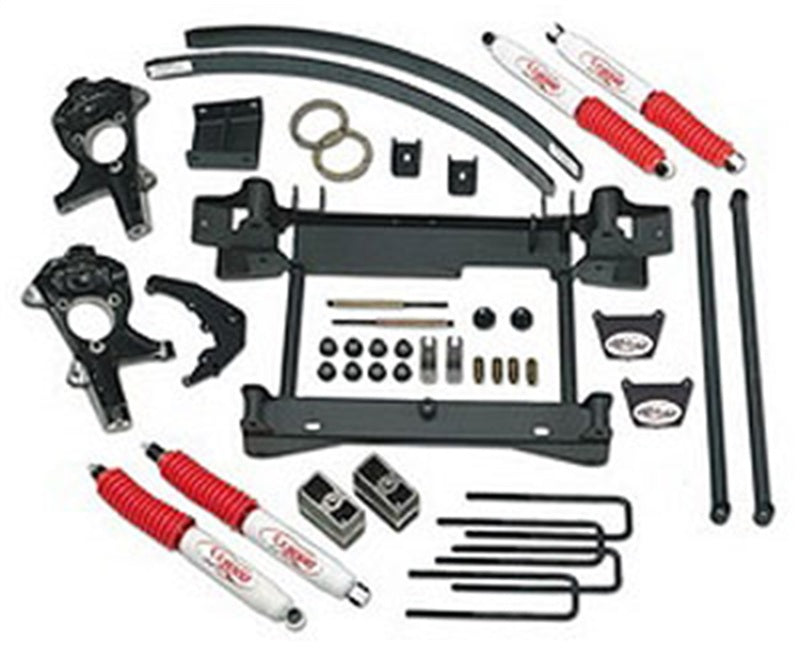 Tuff Country 2006 Silverado 1500 4X4 6in Lft Kt (w/1-Pc Sub Frm w/o Fcty Air Ride Shock No Shocks) Lift Kits Tuff Country