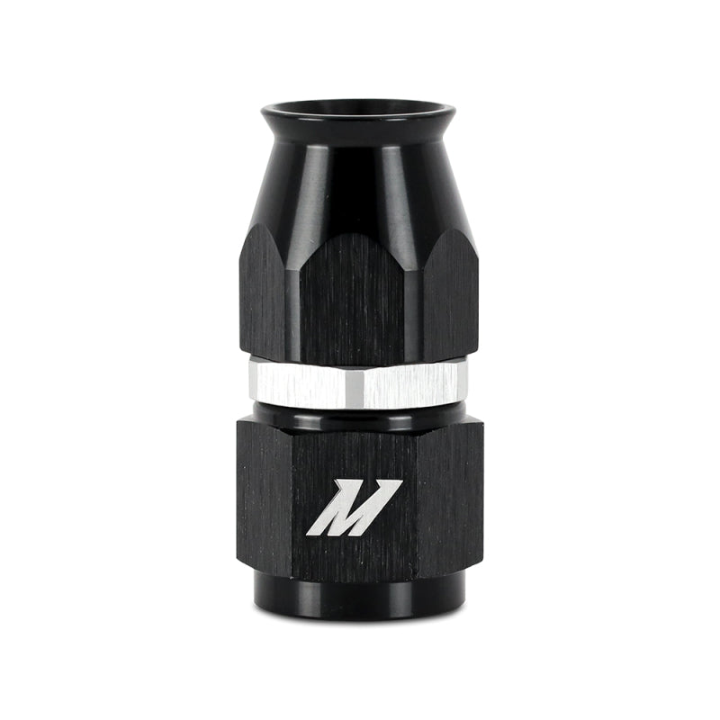 Mishimoto Aluminum PTFE -6AN Straight Fitting Black Fittings Mishimoto