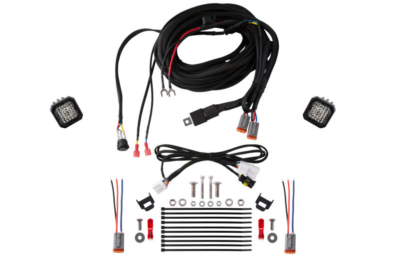 Diode Dynamics 10-21 Toyota 4Runner Stage Series Reverse Light Kit for C1 Pro Light Accessories and Wiring Diode Dynamics