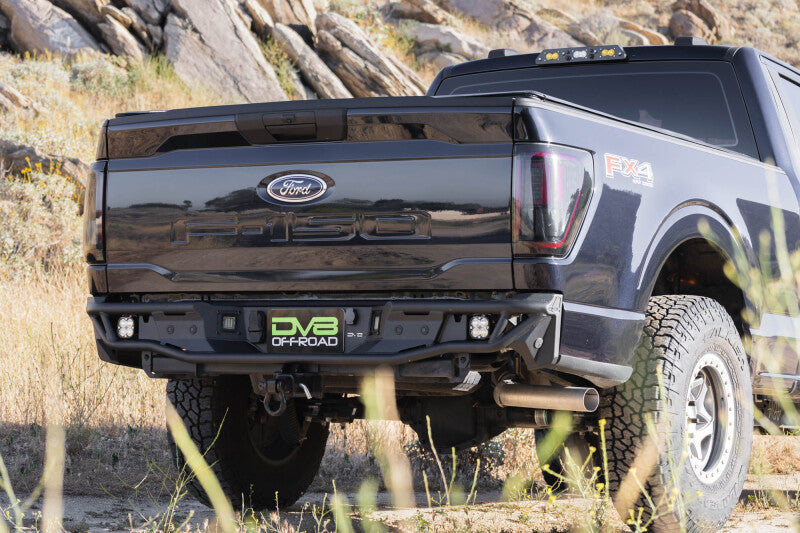 DV8 Offroad 2021+ Ford F-150 Tube Rear Bumper Bumpers - Steel DV8 Offroad