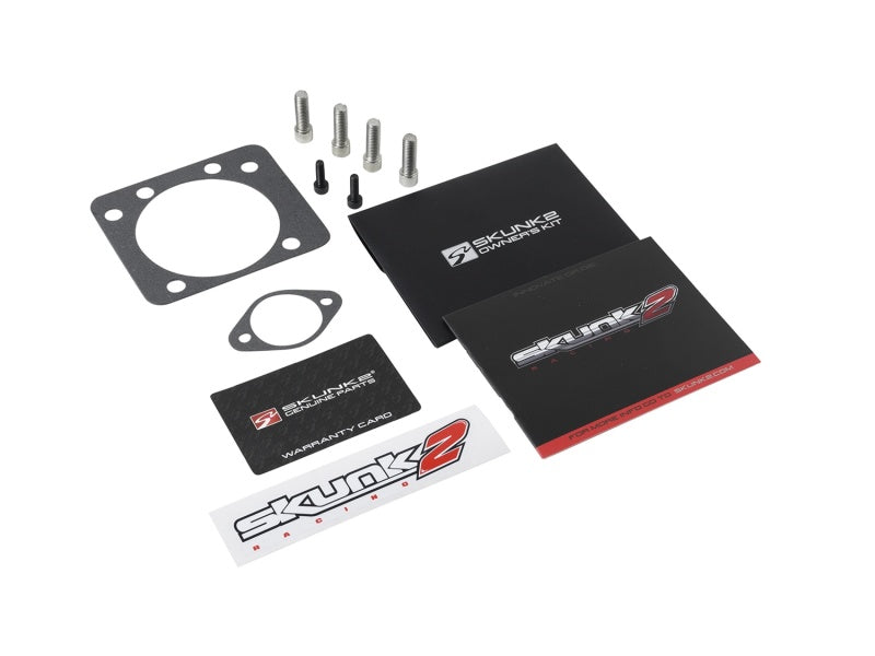 Skunk2 Pro Series Honda/Acura (D/B/H/F Series) 74mm Billet Throttle Body (Black Series) (Race Only) Throttle Bodies Skunk2 Racing