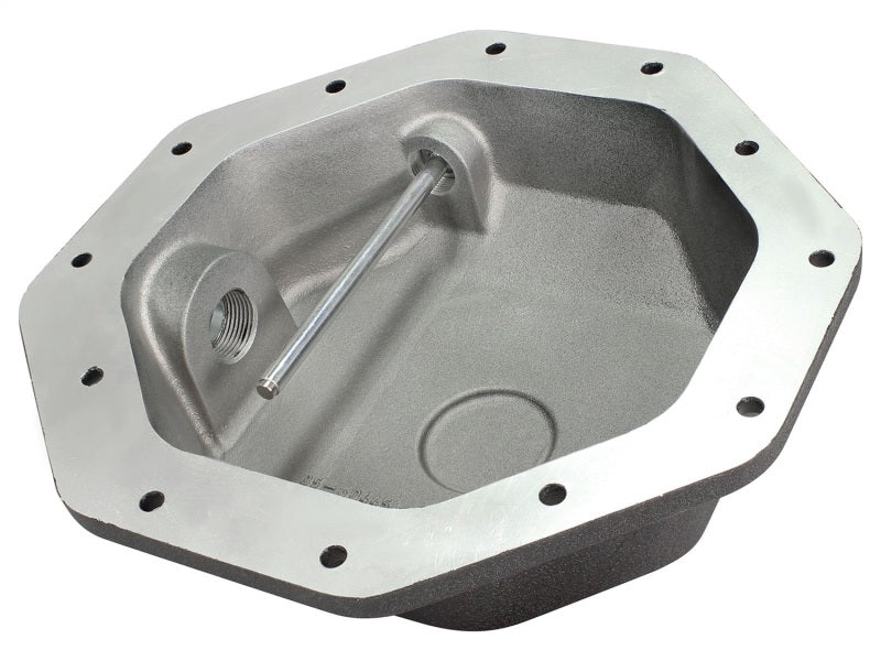 AFE Rear Differential Cover (Black Machined; Pro Series); Dodge/RAM 94-14 Corporate 9.25 (12-Bolt) Diff Covers aFe