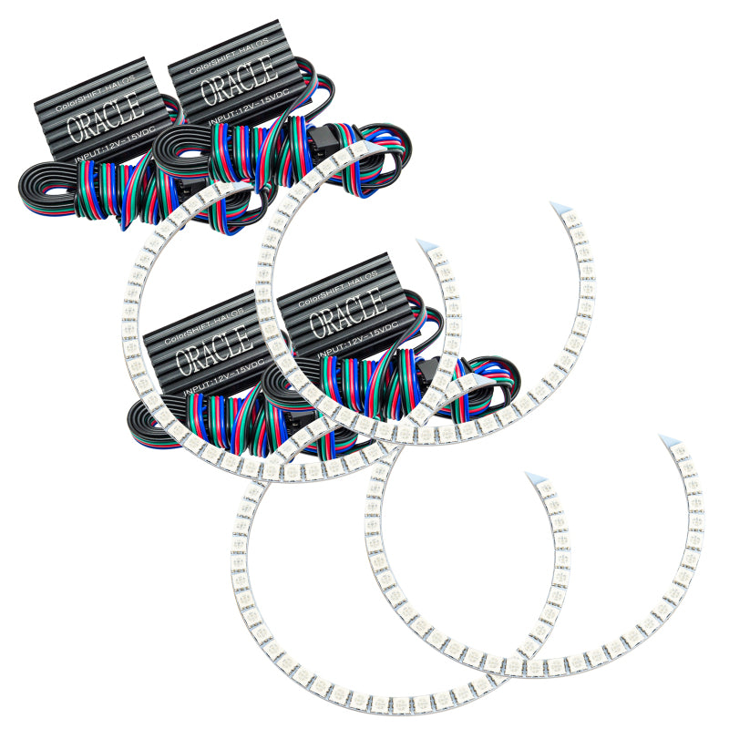 Oracle Honda Accord Coupe/Sedan 03-07 Halo Kit - ColorSHIFT w/o Controller Headlights ORACLE Lighting