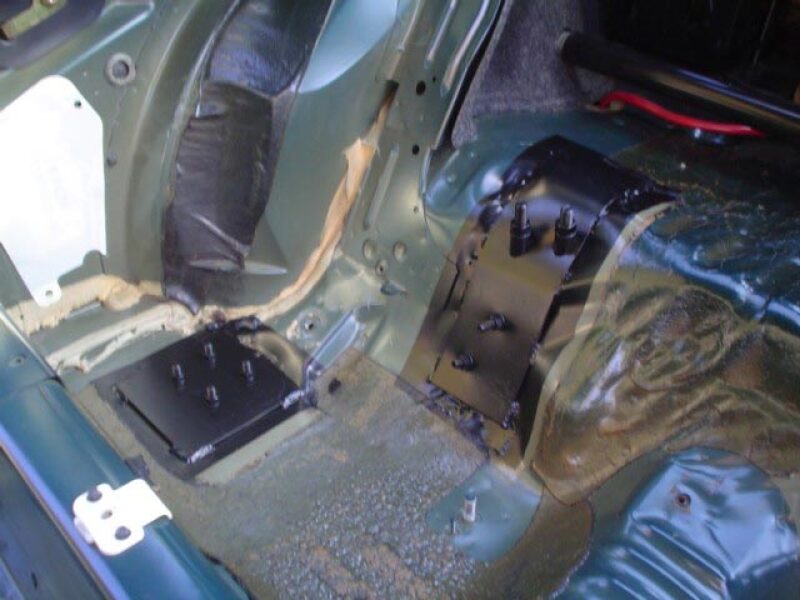 UMI Performance 79-93 Ford Mustang Lower Control Arm Reinforcements Suspension Arms & Components UMI Performance