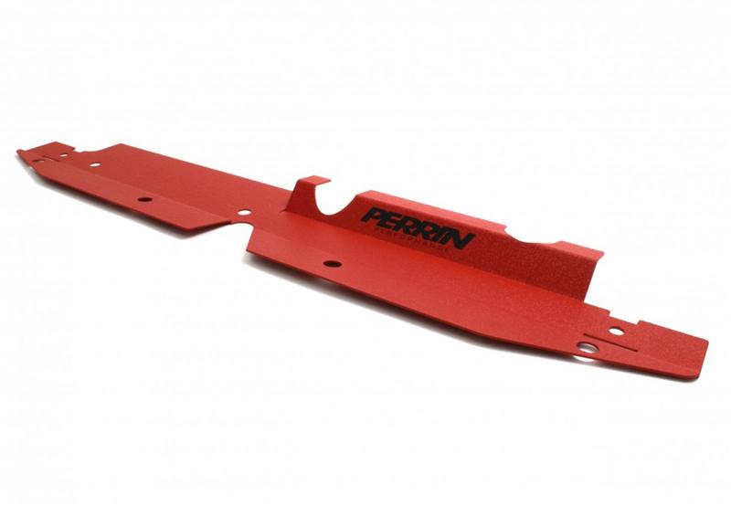 PERRIN 08-14 Subaru WRX & STI / 08-11 Impreza Radiator Shroud - Red Radiator Shrouds Perrin Performance