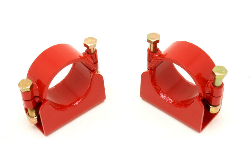 BMR 82-02 3rd Gen F-Body w/ 3.0in Axles Sway Bar Mount Kit w/ Bolt-On Bracket - Red Sway Bar Brackets BMR Suspension