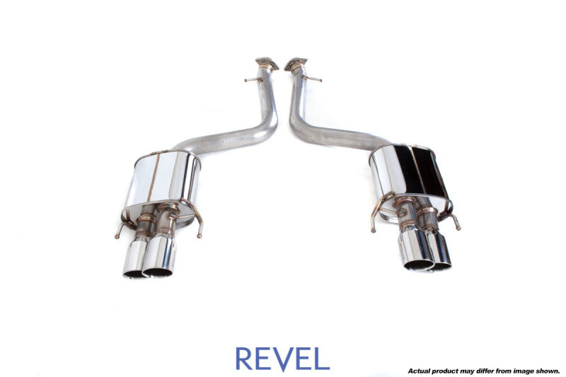 Revel Medallion Touring-S Exhaust - Quad Tip / Rear Section 15-16 Lexus RC F / 21 - 23 IS500 Catback Revel