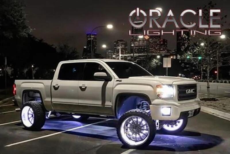 Oracle LED Illuminated Wheel Rings - White Light Strip LED ORACLE Lighting