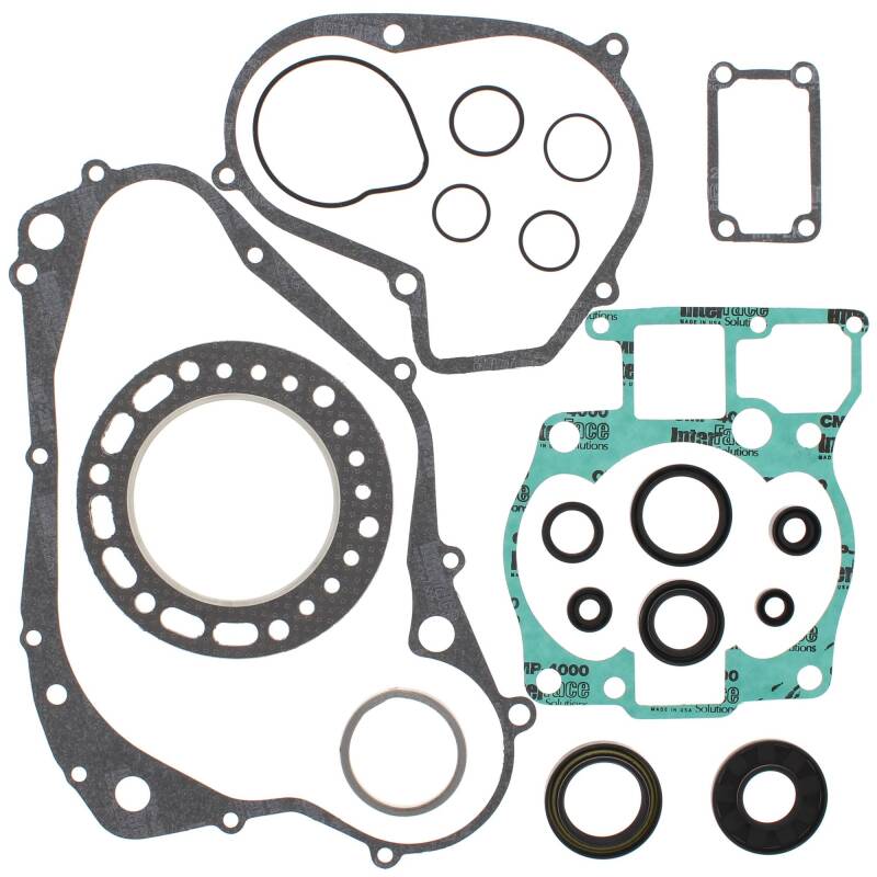 Vertex Gaskets 1987 Suzuki LT-500R Complete Gasket Kit w/ Oil Seals Engine Hardware Vertex Pistons