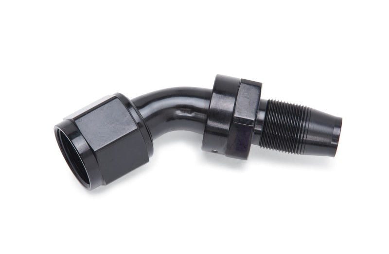 Russell Performance -10 AN 45 Degree Hose End Without Socket - Black Fittings Russell
