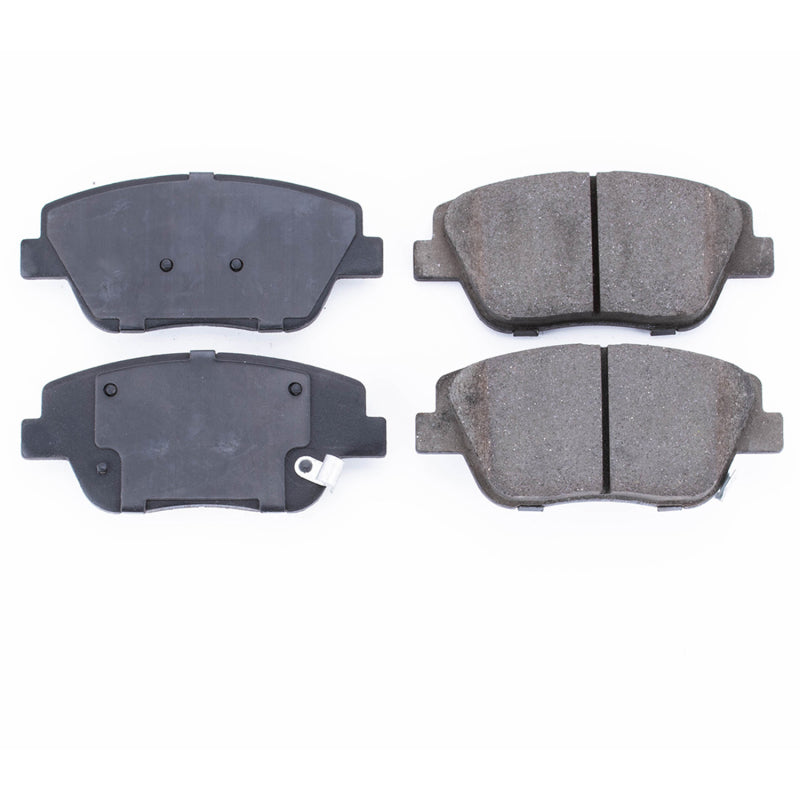 Power Stop 11-15 Hyundai Sonata Front Z16 Evolution Ceramic Brake Pads Brake Pads - OE PowerStop