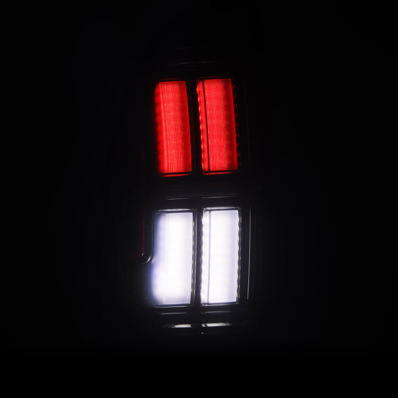 AlphaRex 05-15 Toyota Tacoma NOVA Prismatic LED Tail Lights - Alpha-Black Tail Lights AlphaRex