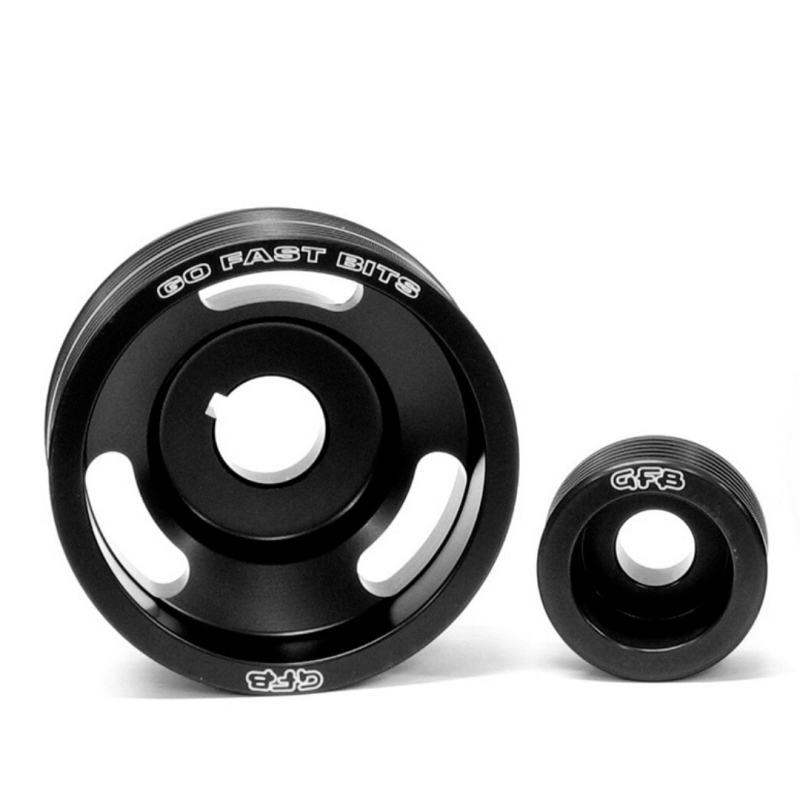 GFB 99-00 Subaru WRX/Forrester GT Light-Weight Engine Pulley Kit Pulleys - Crank, Underdrive Go Fast Bits