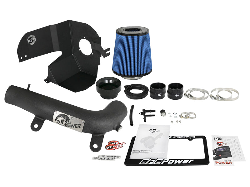 aFe Magnum FORCE Stage-2 Pro 5R Cold Air Intake System 18-19 Jeep Wrangler JL Turbo 2.0L - Black Cold Air Intakes aFe