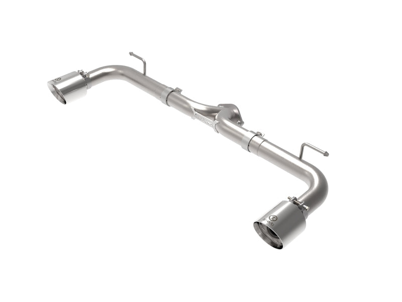aFe Takeda 2-1/2in 304 SS Axle-Back Exhaust w/ Polished Tips 14-18 Mazda 3 L4 2.0L/2.5L Axle Back aFe