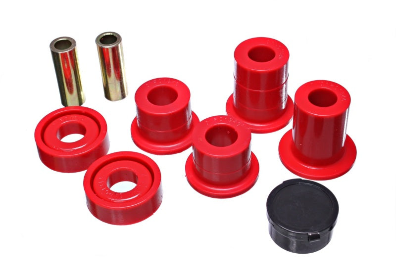 Energy Suspension 07-10 Chevy K2500/3500HD Front Diff Mount - Red Bushing Kits Energy Suspension