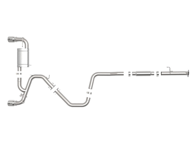 aFe Hyundai Veloster N 21-22 L4-2.0L (t) Takeda Cat-Back Exhaust System- Polished Tips Catback aFe