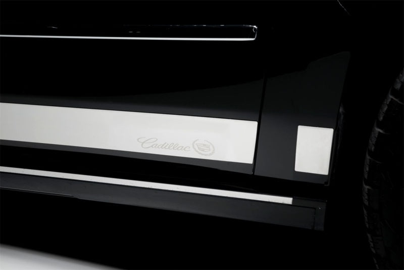 Putco 07-14 Cadillac Escalade ESV - 4.75in Wide - 8pcs - SS Rocker Panels Body Armor & Rock Rails Putco