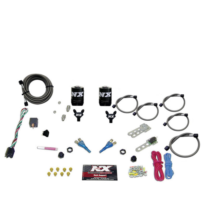 Nitrous Express Dodge EFI Full Race Dual Nozzle Nitrous Kit (100-300HP) w/o Bottle Nitrous Systems Nitrous Express