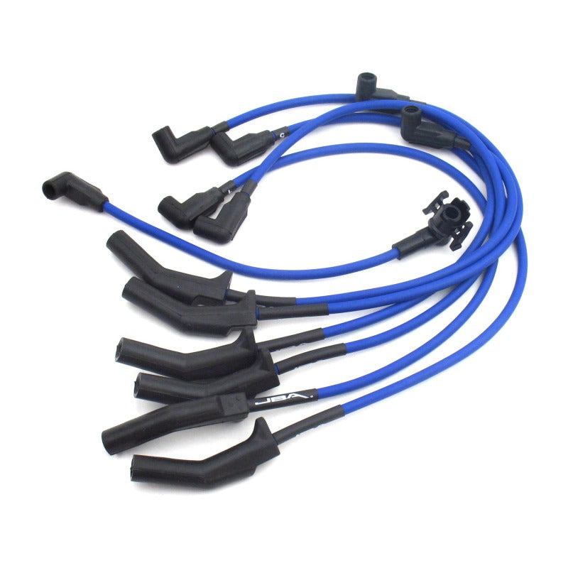JBA 91-94 Ford Ranger 3.0L Ignition Wires - Blue Spark Plug Wire Sets JBA