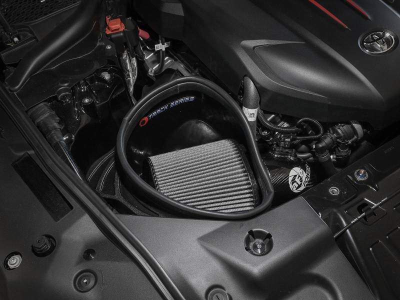 aFe 20-21 BMW Z4 M40i (G29) L6-3L (t) B58 Track Series Carbon Fiber Intake System w/Pro DRY S Filter Cold Air Intakes aFe