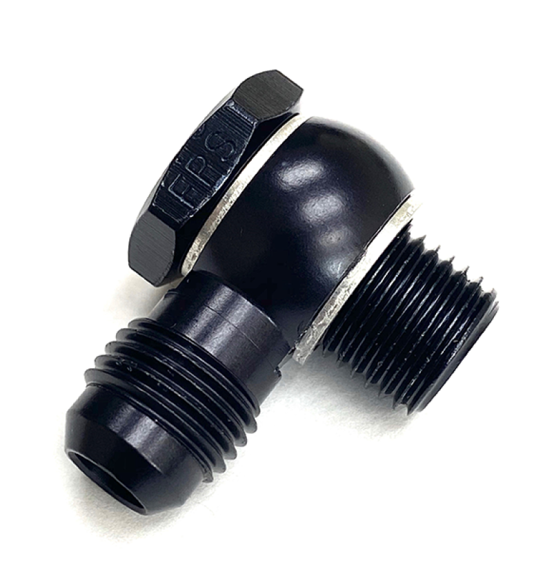 Fragola -6AN Male Banjo x 10mm x 1.5 - Black Fittings Fragola