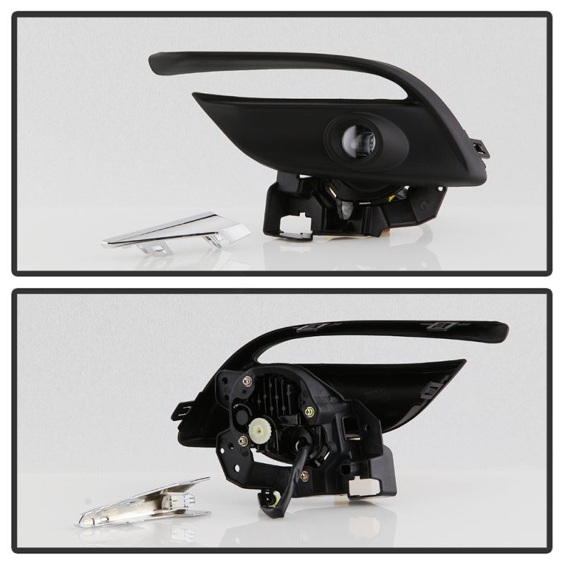 Spyder 17-18 Mazda 3 OEM Style Full LED Fog Light w/Switch - Clear (FL-MM32017-LED-C) Fog Lights SPYDER
