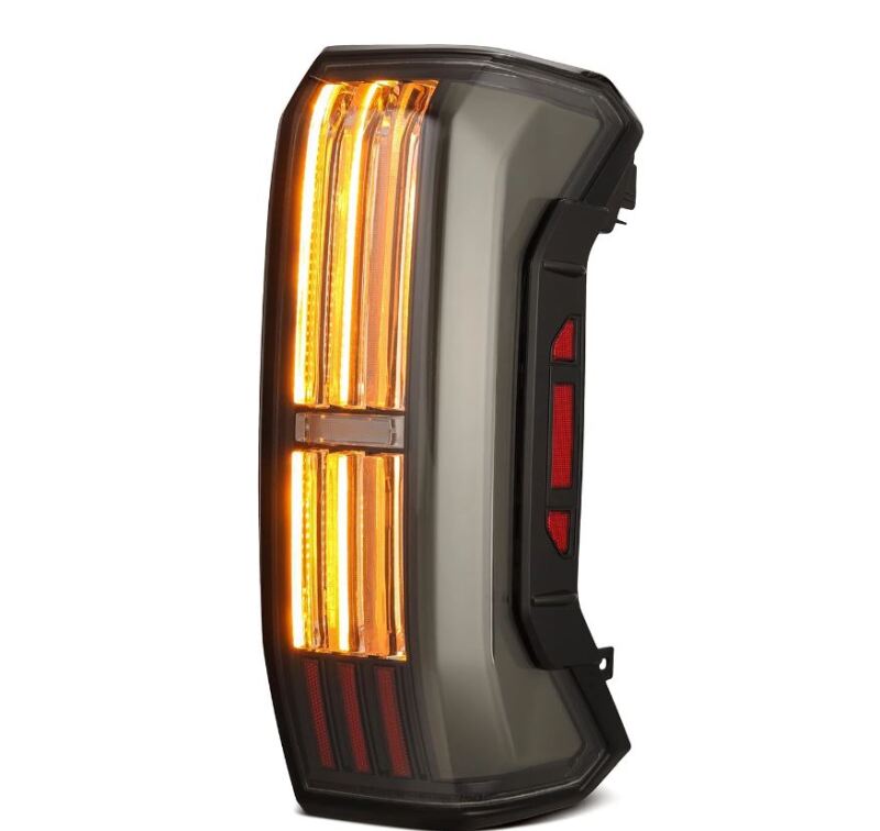 AlphaRex 22-24 Toyota Tundra NOVA-Series Prismatic LED Tail Lights - Black Tail Lights AlphaRex