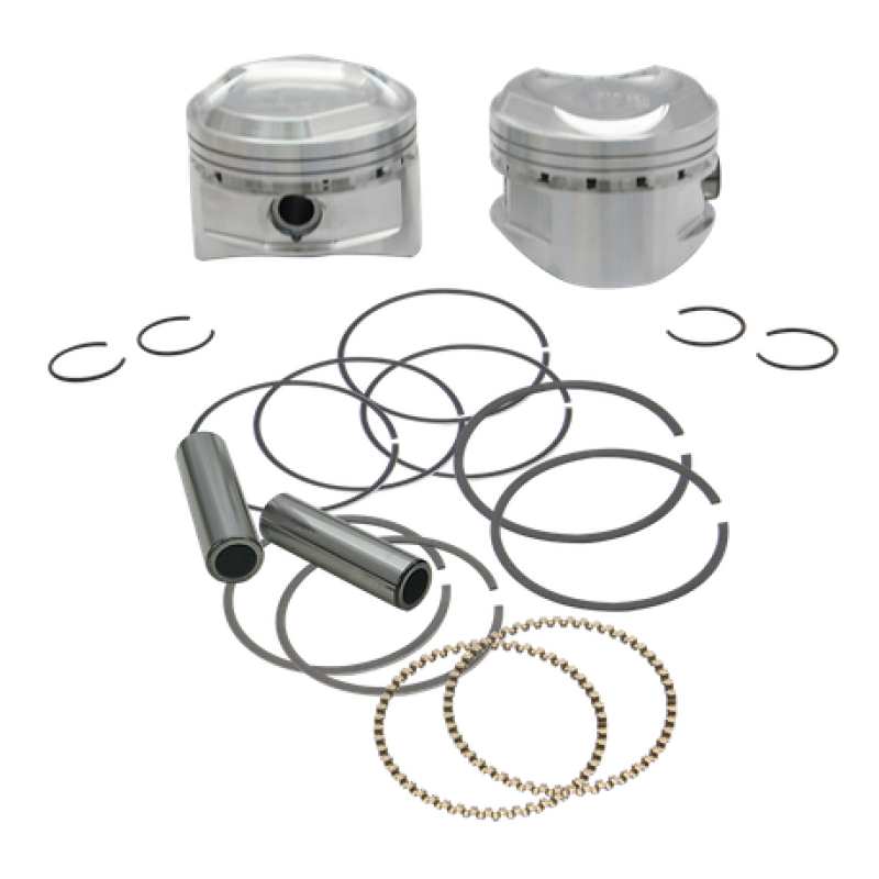 S&S Cycle 84-99 BT LSF 3-5/8in Piston Set - .010in Piston Sets - Powersports S&S Cycle