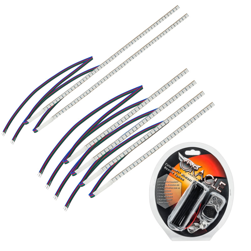 Oracle 17-19 Ford F-250/F-350 Superduty Headlight DRL Upgrade Kit - ColorSHIFT Headlights ORACLE Lighting