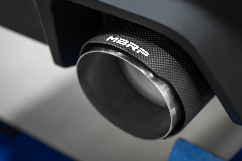 MBRP 2023 Toyota Corolla GR 1.6L T304 SS 3in Cat-Back Dual Split Rear w/ Carbon Fiber Tips Catback MBRP