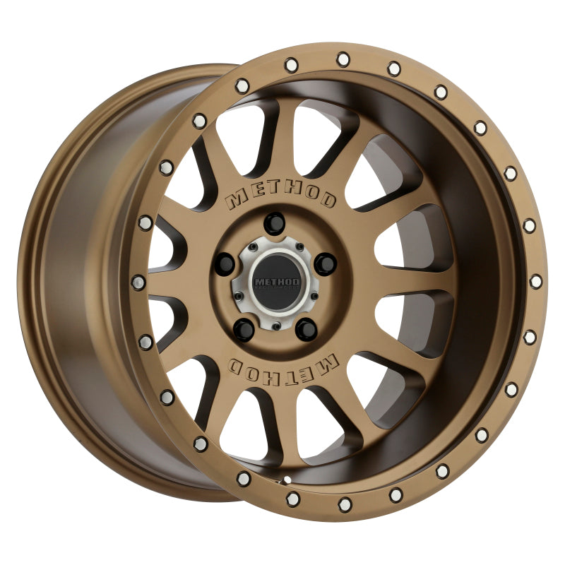 Method MR605 NV 20x10 -24mm Offset 5x5 71.5mm CB Method Bronze Wheel Wheels - Cast Method Wheels
