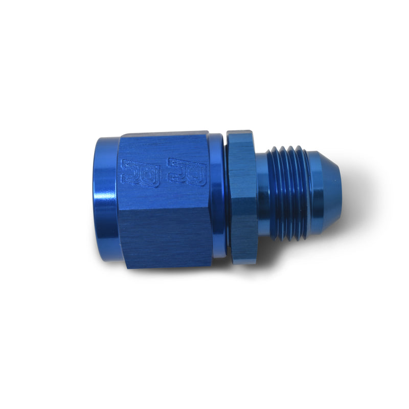 Russell Performance -10 AN Female to -8 AN to Male B-Nut Reducer (Blue) Fittings Russell